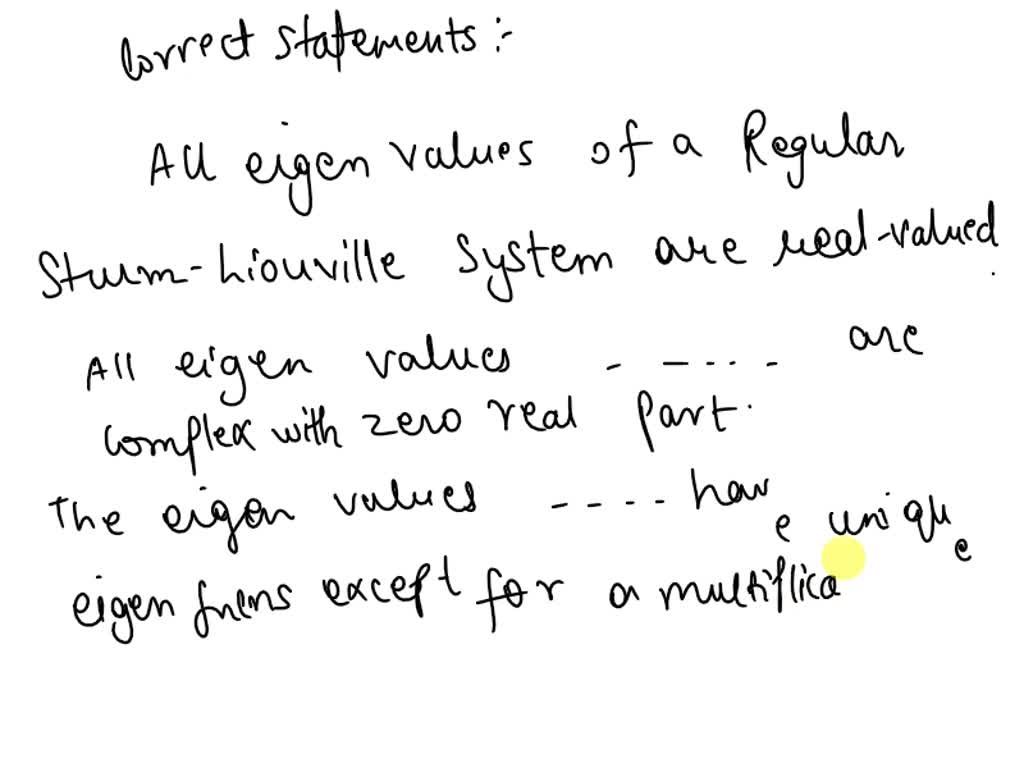 VIDEO solution: Question 1(10 points) Select all the correct statements ...