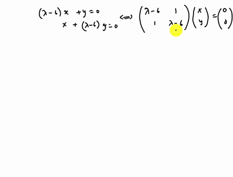 find-all-values-of-the-greek-letter-lambda-for-which-the-homogeneous-linear-system-has-nontrivial-solutions-enter-your-answers-as-a-comma-separated-list-6x-y-0-x-6y-0-87405
