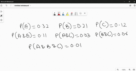find-pa-or-b-or-c-for-the-given-probabilities-pa-032-pb-021pc-012-pa-and-b-014pa-and-c003-pb-and-c0-06-pa-and-b-and-c001-pa-or-b-or-c-7-75314