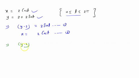 x-2-cost-y-2-2-sin-t-0-t-2