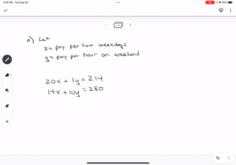 math-1280-worksheet-sec-101102-8-pts-derek-and-josiah-worked-part-time-jobs-over-the-summer-the-job-paid-different-rates-for-working-weekdays-and-weekends_-during-the-first-week-derek-worked-50665