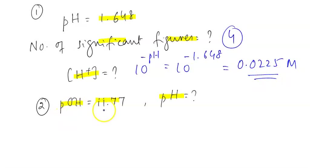 SOLVED: (a) The acidity of an aqueous solution is quantified using the ...