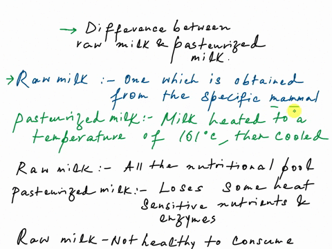 how-does-raw-milk-differ-from-pasteurized-milk-43792