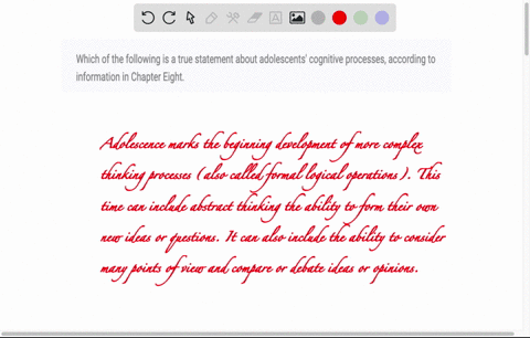 which-of-the-following-is-a-true-statement-about-adolescents-cognitive-processes-according-to-information-in-chapter-eight-78775