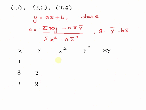 find-the-regression-line-associated-with-the-set-of-points-round-all-coefficients-to-four-decimal-places-hint-see-example-2-1-1-3-3-7-8-yx-70485