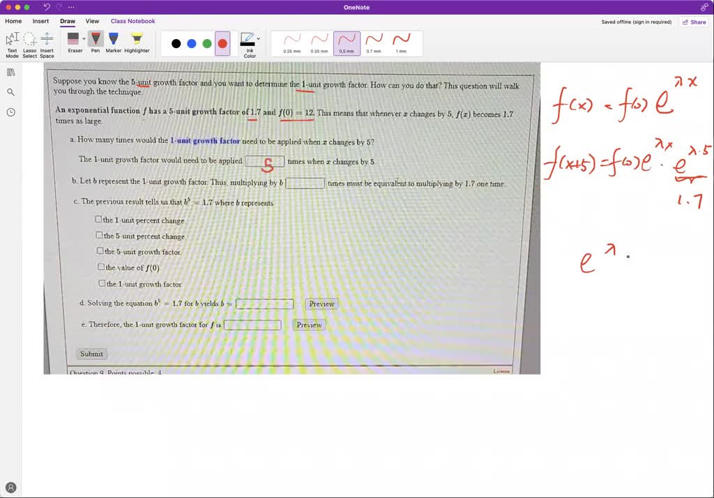 SOLVED Suppose You Know The 5 unit Growth Factor And You Want To solved-suppose-you-know-the-5-unit-growth-factor-and-you-want-to