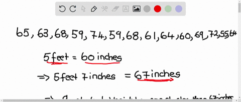 the-heights-of-students-in-inches-in-a-646069725564-math-class-are-6563685974596861-what-percent-to-the-nearest-shorter-than-5-feet-7-percent-of-the-students-are-inches-a-25-b-52-46-11653