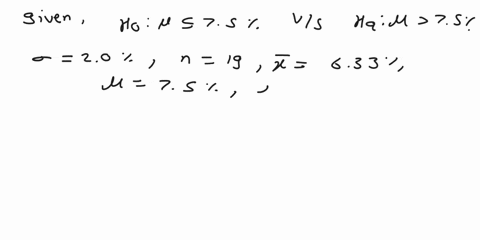 17-let-x-be-a-random-variable-representing-dividend-yield-of-australian-bank-stocks-we-may-assume-that-x-has-a-normal-distribution-with-0-20-a-random-sample-of-19-australian-bank-stocks-has-97623