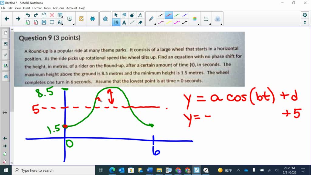 SOLVED: Part € Find the maximum value h can have without causing one ...