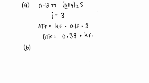 match-the-following-aqueous-solutions-with-the-appropriate-letter-from-the-column-on-the-right-013-m-nhhs-010-m-ainozh-015-m-fechcooh-035-m-sucrosenonelectrolyte-lowest-freezing-point-second-86634