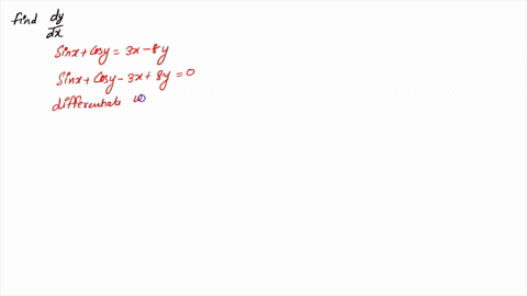 find-dydx-sinx-cosy-3x-8y-by-implicit-differentiation-dydx-can-you-show-steps-and-explain-73733