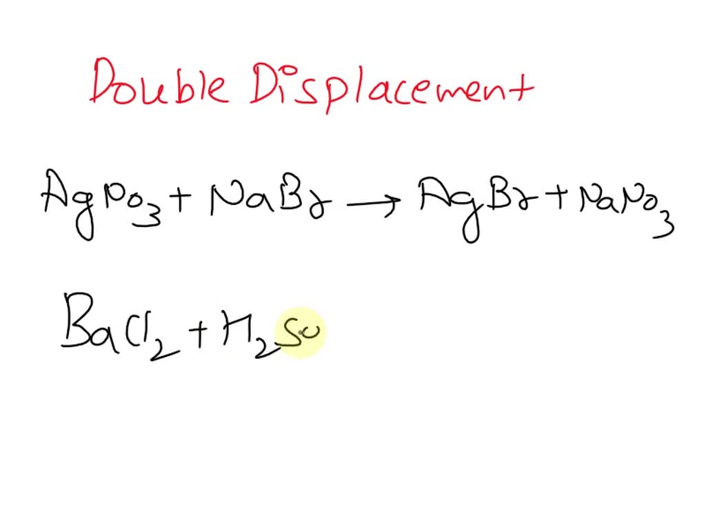 SOLVED: Answer me fast. Please Which of the following reactions is/are ...