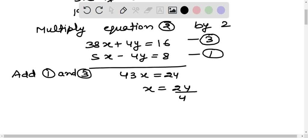 solved-solve-the-simultaneous-equations-5x-4y-19-x-2y-8