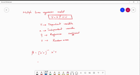 a-multiple-linear-regression-model-is-constructed-using-the-following-matrices-the-matrix-xx-025-054-045-01-07-015-073-008-031-042-08-033-085-011-034-05-the-matrix-xy-is-0412-0563-077-047-in-63364