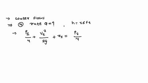 water-flows-in-the-system-shown-in-fig-p396-assume-frictionless-flow-a-calculate-the-rate-q-at-which-83074