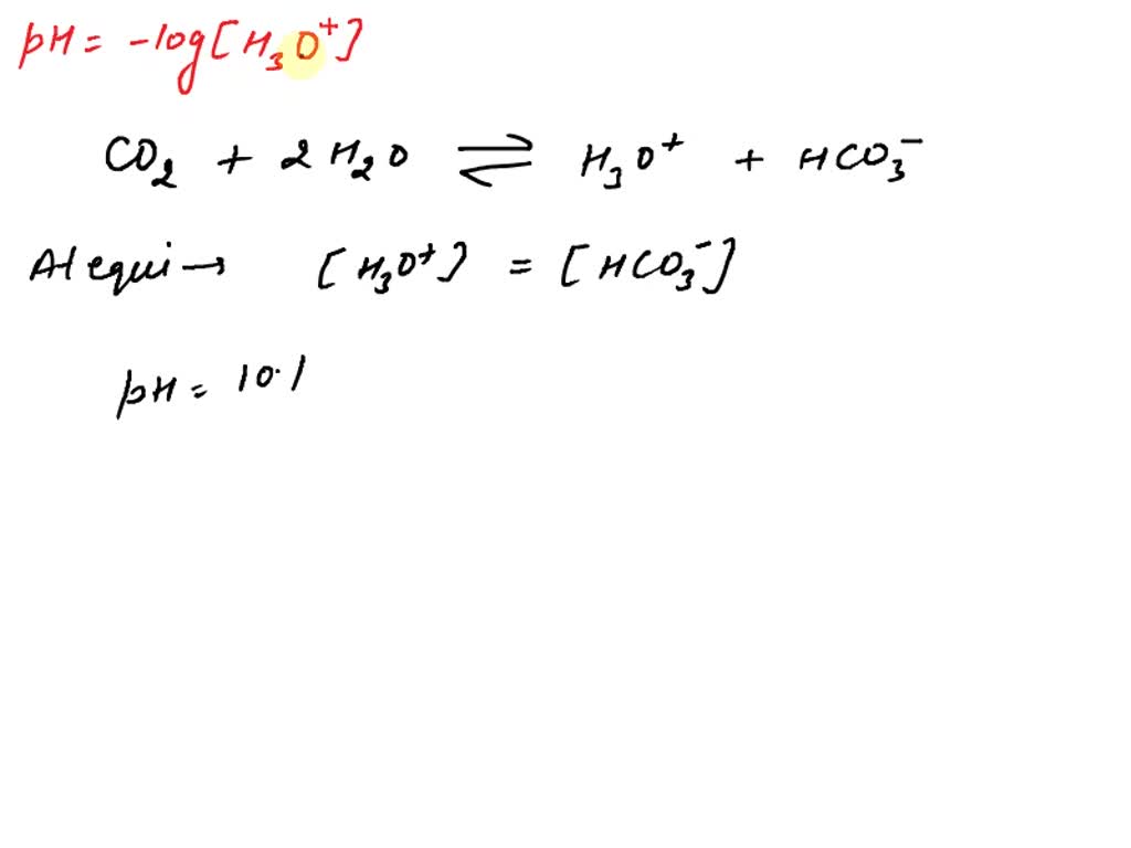 SOLVED: 2. What is the bicarbonate (HCO3) concentration of an ...