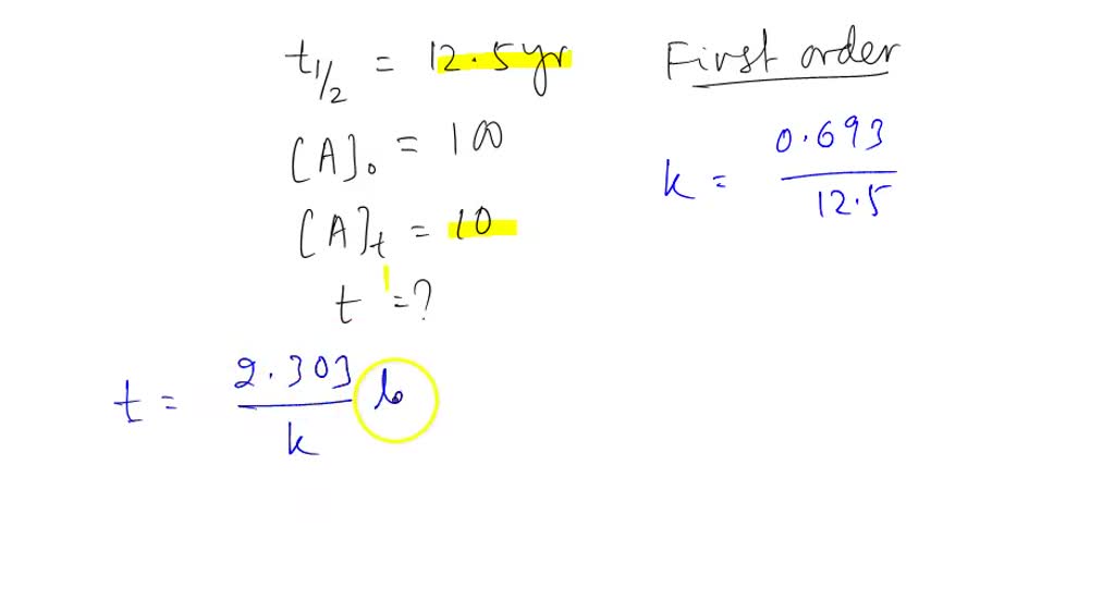 SOLVED The age of wine can be determined by measuring the trace amount