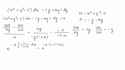 solve-the-following-differential-equation-by-finding-an-appropriate-integrating-factor-x2-y2-_-sdx-y-xydyy0-1-12945