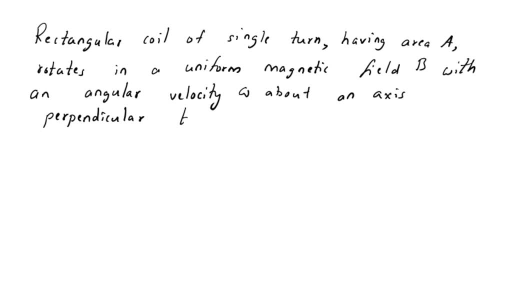 SOLVED: show that the emf produced by changing the area if a ...