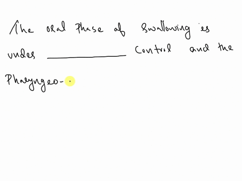 the-oral-phase-of-swallowing-ls-under-control-and-the-pharyngo-esophageal-phase-is-53773