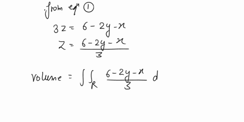find-the-volume-of-the-solid-in-the-first-octant-bounded-by-x-2y-3z-6-and-the-coordinate-planes-show-it-with-graph-solutions-01842
