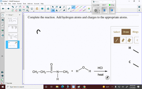complete-the-reaction-add-hydrogen-atoms-and-charges-to-the-appropriate-atoms_-select-draw-rings-h-hci-n-ch3-h-h-heat-ch3-chz-20402