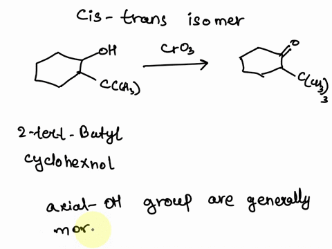 alcohols-undergo-an-oxidation-reaction-to-vield-carbonyl-compounds-on-treatment-with-cro3-for-example-2-tert-butylcyclohexanol-gives-2-tert-butylcyclohexanone-if-axial-oh-groups-are-generall-21886