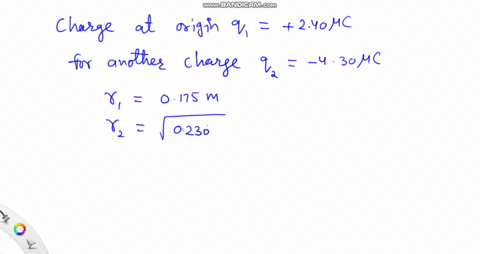 a-point-charge-q1240c-is-held-stationary-at-the-origin-a-second-point-charge-q2430c-moves-from-the-point-x0175m-y0-to-the-point-x0230m-y0230m-part-a-what-is-the-change-in-potential-energy-of-97961