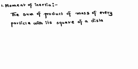 discussion-explain-what-is-moment-of-inertia-what-is-the-center-of-mass-show-how-equation-2-is-derived-from-equation-explain-at-least-three-errors-in-the-experiment-and-provide-some-methods-73184
