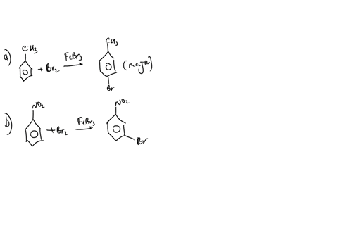 predict-the-major-products-of-bromination-of-the-following-compoundsa-toluene-b-nitrobenzene-c-bromobenzened-benzoic-acid-e-benzaldehyde-f-phenol-please-do-asap-thank-you-67492