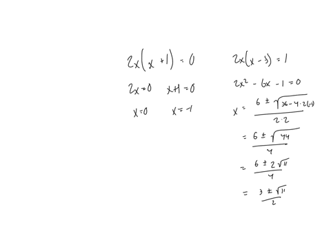 quesiion-111-solve-for-x-in-each-of-the-following111-2-xx10-112-2-xx-31-correct-to-two-decimal-places-11-3-x2-2-x-15-leq-0-11-4-xsqrt3a-2-sqrta2-sqrta-12-12-solve-simulaneously-for-x-and-y-in-the-foll