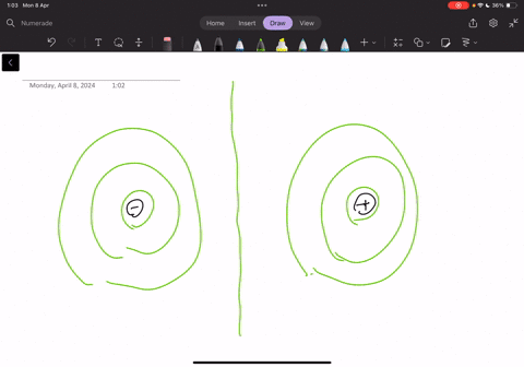 equipotential-surface-mathbf2-draw-the-equipotential-surfaces-and-the-electric-field-lines-between-two-opposite-line-charges