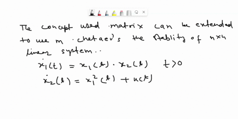 consider-the-nonlinear-controlled-dynamical-system-xt-xt-xtxzt-xi-0-x1o-t-2-0-xit-_-ut-x20-xz0-31-32-show-that-there-is-no-linear-feedback-control-of-the-form-u-kx-kzxz-such-that-the-closed-43468