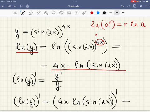 for-the-following-exercises-use-logarithmic-differentiation-to-find-dydx-347-y-sin2x4x-98623