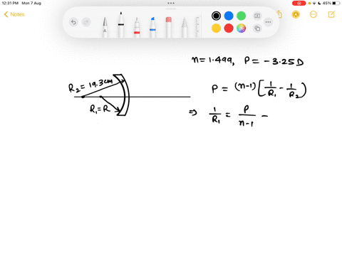 the-figure-illustrates-qualitatively-a-corrective-lens-of-325-diopters-193-cm-the-lens-material-is-cr-39-monomer-with-an-index-of-refraction-of-1499-calculate-r-the-radius-of-curvature-of-th-06916