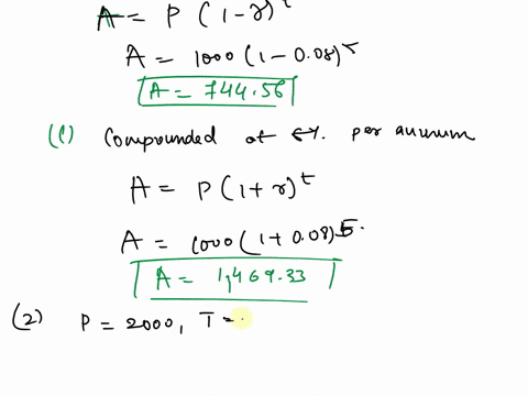 given-an-investment-of-1000-find-the-accumulation-after-5-years-using-a-simple-discount-of-8-pa-b-compound-discount-of-8-pa-c-compound-interest-of-8-pa-ii-given-a-payment-of-2000-due-in-4-ye-40892