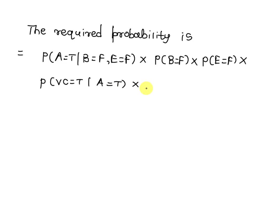 SOLVED: Consider The Bayesian Network In Figure 14.2 (included Above ...