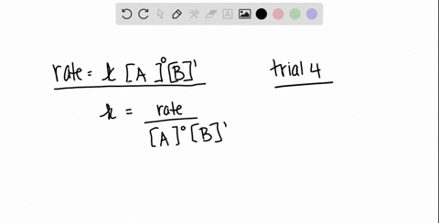 now-that-the-order-for-both-reactants-is-known-the-rate-constant-k-can-be-determined_-each-of-the-four-trials-can-be-used-to-calculate-and-then-the-four-results-can-be-averaged-we-will-use-t-62697
