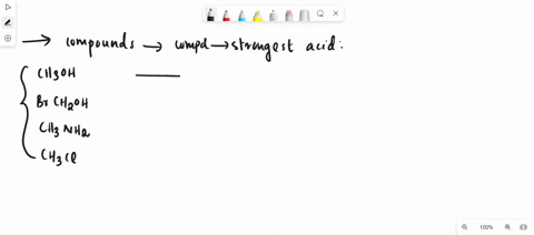 which-of-the-following-compounds-is-the-strongest-acid-ch3oh-brch2oh-ch3nh2-ch3cl-53004