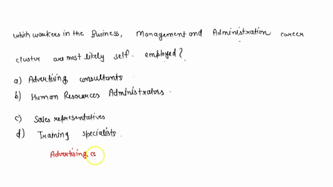 which-workers-in-the-business-management-and-administration-career-cluster-are-most-likely-self-employed-advertising-consultants-human-resources-administrators-sales-representatives-training-23039
