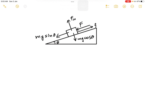 a-block-of-mass-551-kg-rests-on-a-slope-having-an-angle-of-elevation-of-203-if-pushing-downhill-on-the-block-with-a-force-just-exceeding-162-n-and-parallel-to-the-slope-is-sufficient-to-caus-11183
