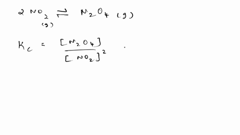 for-the-following-reaction-the-equilibrium-constant-kc-is-0021-if-the-concentration-of-n204-is-0012-m-at-equilibrium-what-is-the-concentration-of-no2-2no2g-n2o4g-a-13m-b-076-m-c-057m-d-l8-m-38366