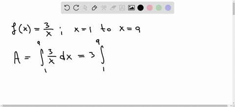 use-a-definite-integral-to-find-the-area-under-the-curve-between-the-given-x-values-fx-3x-from-x-1-to-x-9-square-units-29325