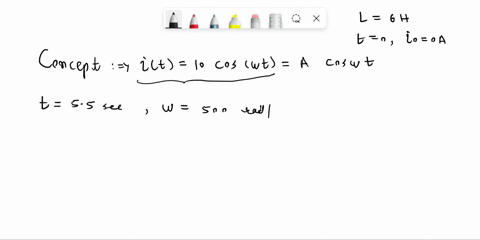 problem-i-an-ac-current-source-is-connected-to-an-inductor-with-an-inductance-l-6-h-at-time-t-0-the-current-through-the-inductor-is-i0-0a-the-power-supply-provides-time-dependent-current-thr-97705