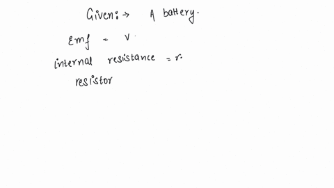 an-external-resistance-r-is-connected-to-a-battery-of-emf-v-and-internal-resistance-r-the-joule-heat-produced-in-resistor-r-is-maximum-when-r-is-equal-to-a-r-b-r2-c-2r-d-infinitely-large