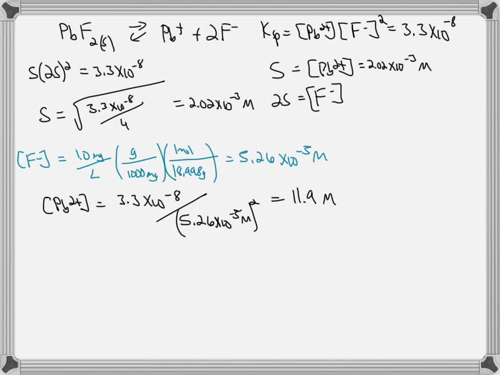 solved-a-student-does-an-experiment-to-determine-the-molar-solubility