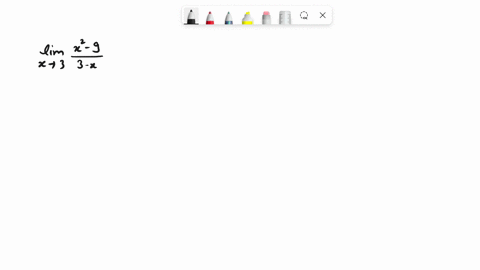 evaluate-the-following-limit-x-9-lim-3-x-x-3-evaluated-by-direct-substitution-rewrite-the-given-limit-in-a-way-that-can-be-x2-9-lim-lim-3-x-x-3-x-3-simplify-your-answer-14241