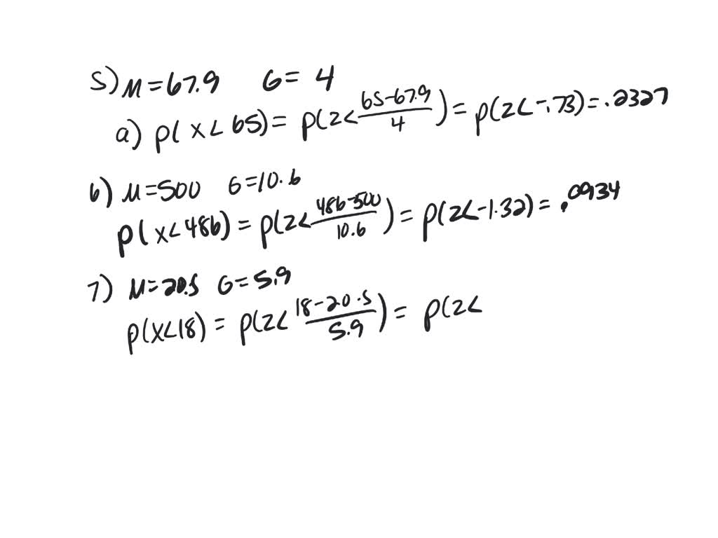 SOLVED: USING AND INTERPRETING CONCEPTS: Finding Probabilities ...