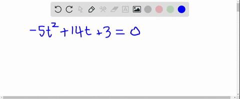 a-ball-is-thrown-straight-up-from-3-m-above-the-ground-with-a-velocity-of-14-ms-the-height-h-of-the-ball-in-t-seconds-is-given-by-the-formula-ht-5t214t3-find-when-does-the-ball-hit-the-groun-95167