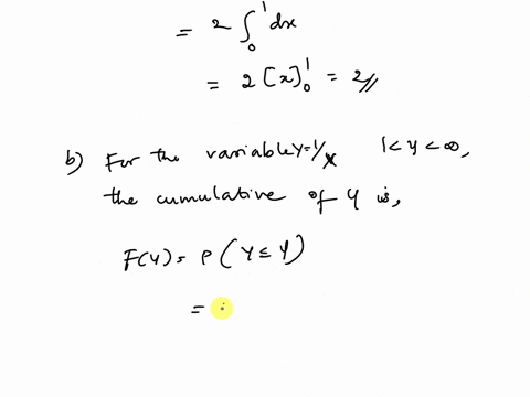 let-fx2-x-0x1-zero-elsewhere-be-the-pdf-of-x-a-compute-e1-x-b-find-the-cdf-and-the-pdf-of-y1-x-c-com-94603